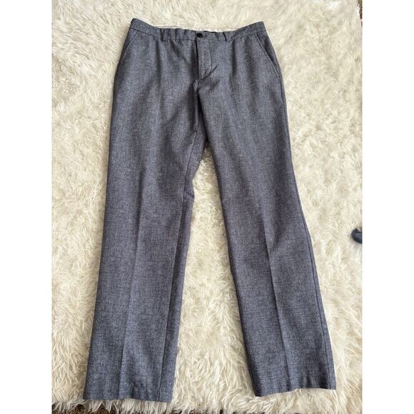 Olzen Standard Fit “ Invisible Prestige” Men’s Sz. 84 Blue Pants. Exc. Pair - Picture 1 of 14